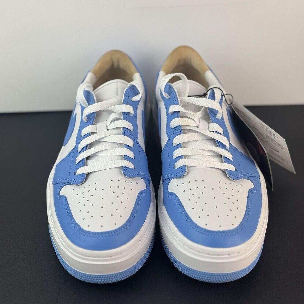 Nike Air Jordan 1 UNC Low Elevate University Blue 12 WMNS‎ / 10.5 MEN DQ3698-141 - Picture 8 of 15